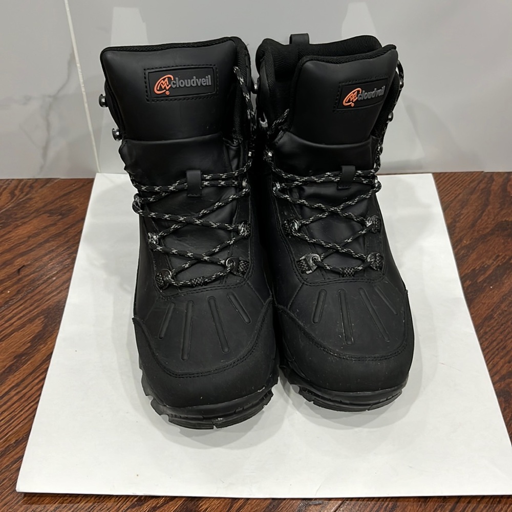 Cloudveil Men's Insulated Winter Snow Boots water resistant warmer Size 9